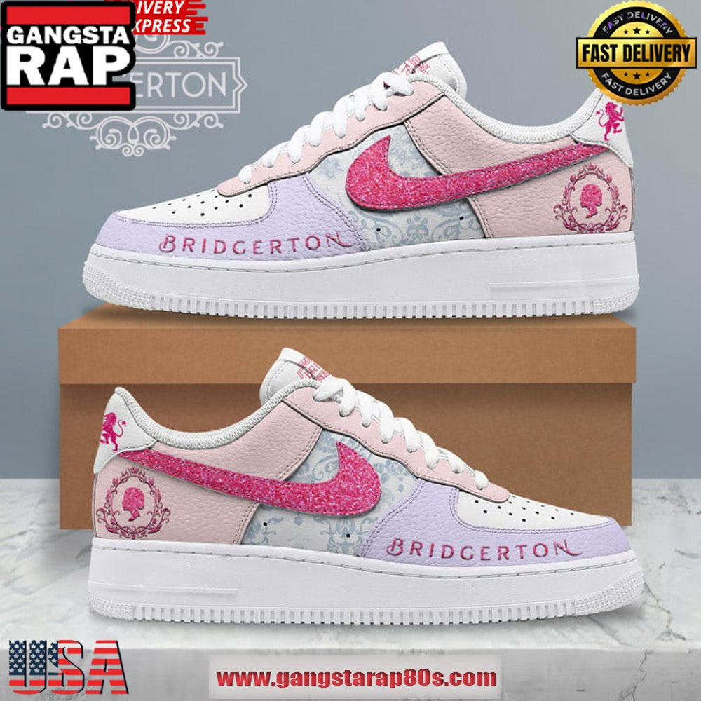 Bridgerton V3 Special Edition Air Force 1 Running Sneakers Shoes