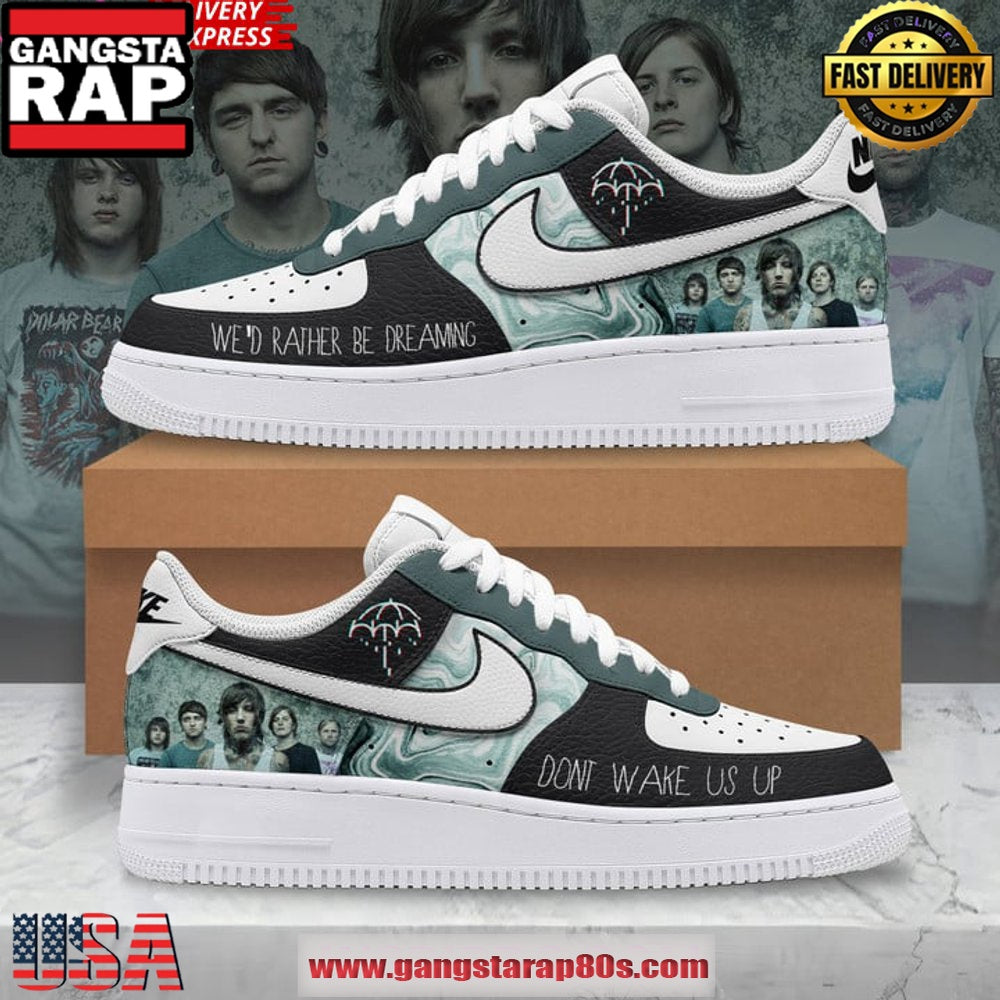 Bring Me the Horizon Don’t Wake Us Up Air Force 1 Running Sneakers Shoes