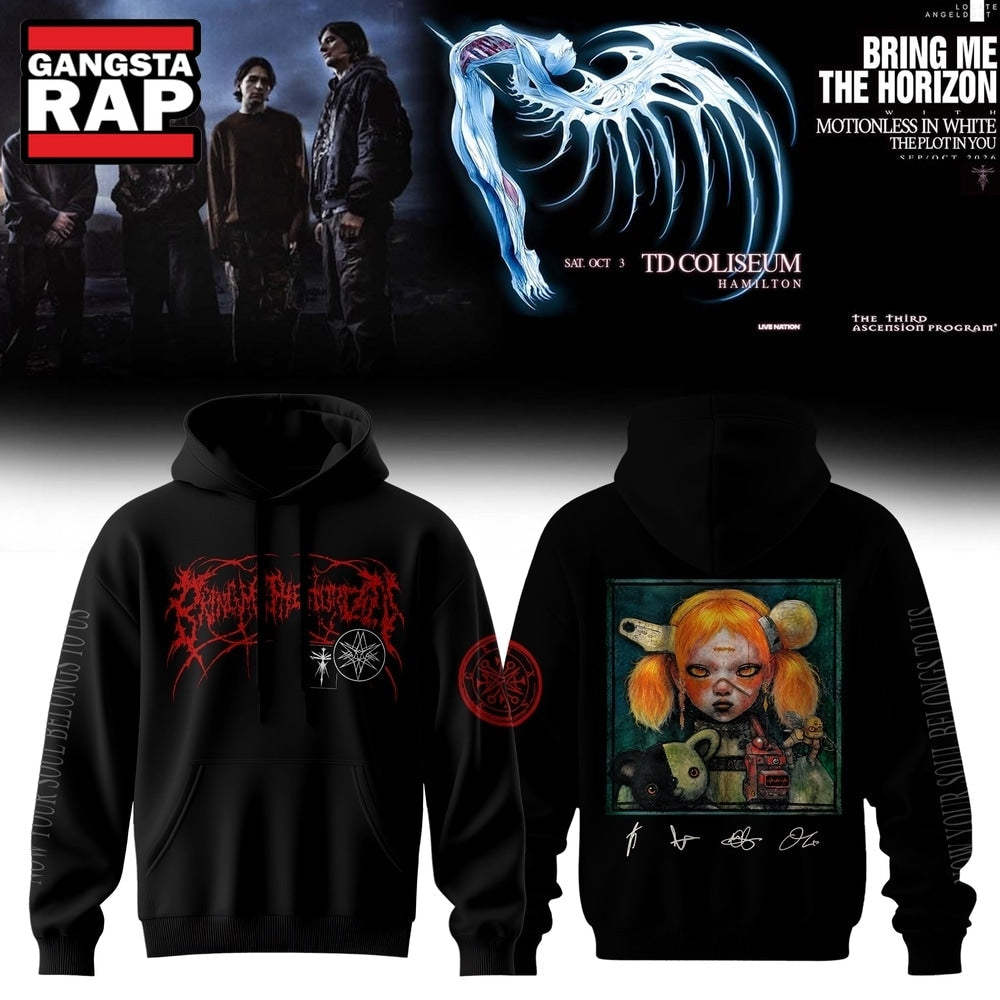 Bring Me the Horizon Music Signed 2026 Hoodie T-Shirt