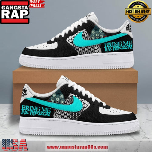 Bring Me The Horizon Special Edition Air Force 1 Running Sneakers Shoes