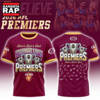Brisbane Lions 2026 AFL Premiers Three Peat Limited Edition Hoodie T-Shirt
