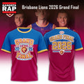 Brisbane Lions 2026 Grand Final 3D Shirt