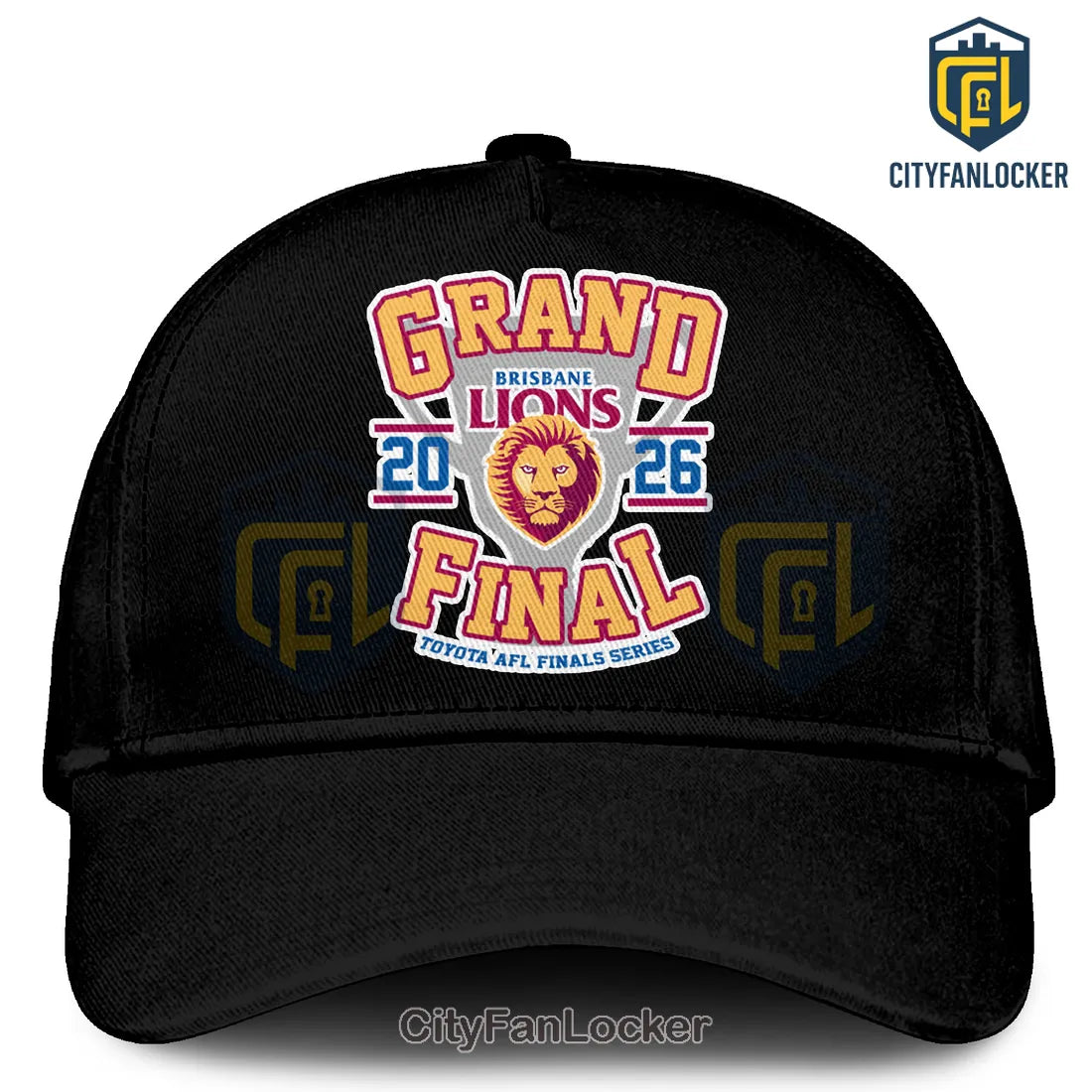 Brisbane Lions 2026 Grand Final Black Shirt