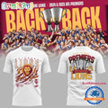 Brisbane Lions AFL 2025 Back-to-Back PREMIERS White T Shirt