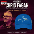 Brisbane Lions Chris Fagan Milestone Signature 2026 Blue Cap