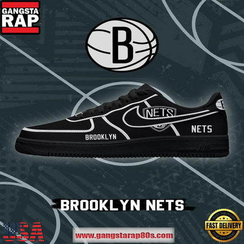 Brooklyn Basketball NBA New Version Nike Air Force 1 Shoes Running Sneakers