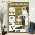 Brooks Nielsen Chinese Fountain 10th Anniversary Tour 2024 Wall Art Poster Canvas