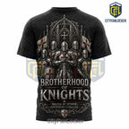Brotherhood of Knights Templar Crusader Gothic Armor T-Shirt