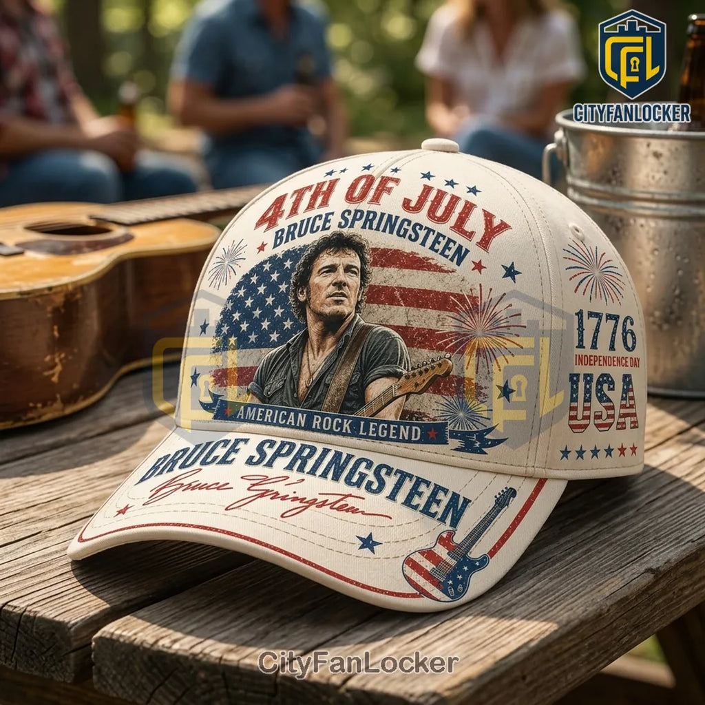 Bruce Springsteen 4th of July Independence Day American Cap