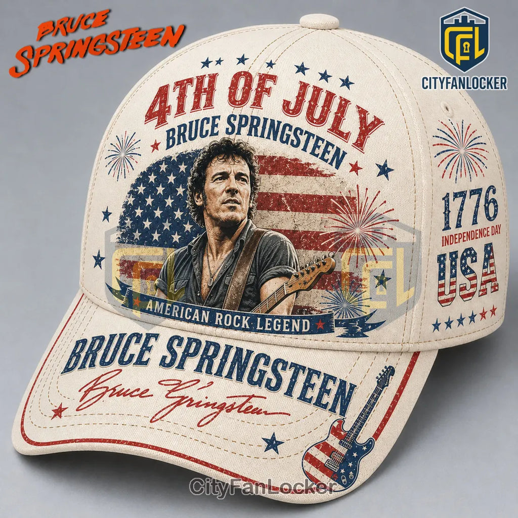 Bruce Springsteen 4th of July Independence Day American Cap