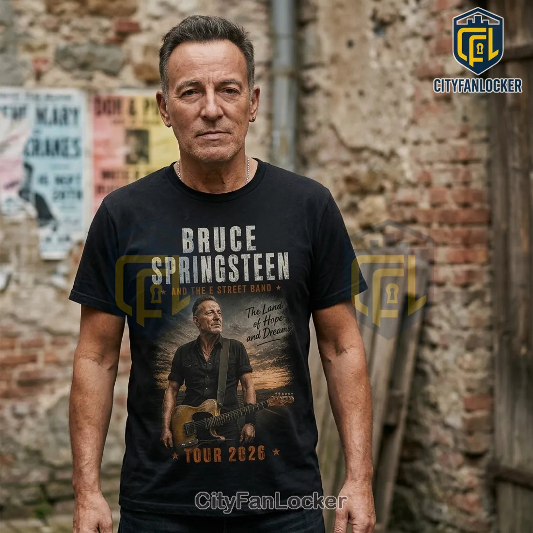 Bruce Springsteen and The E Street Band Tour 2026 Concert T-Shirt