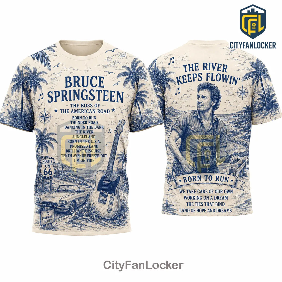 Bruce Springsteen Born To Run Special Edition T-Shirt