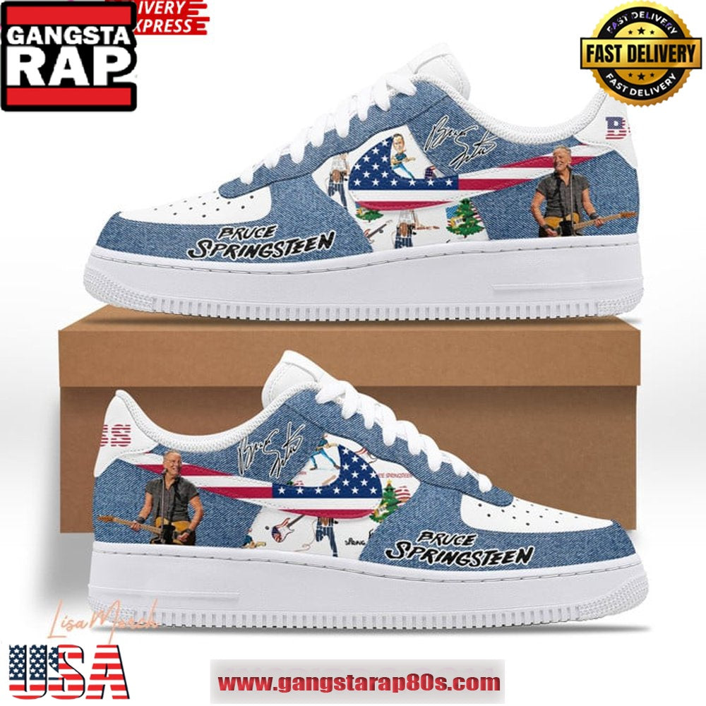 Bruce Springsteen Boss Limited Edition Air Force 1 Running Sneakers