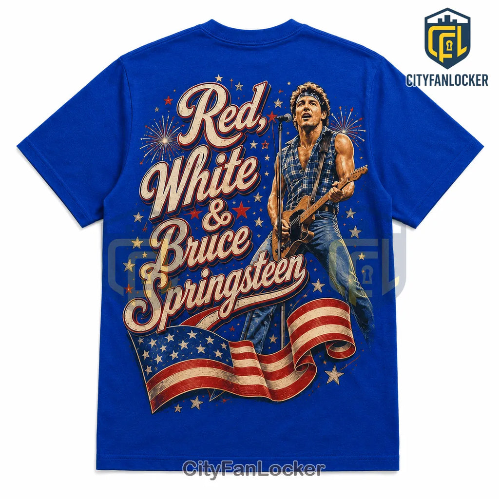 Bruce Springsteen Red White and Bruce 2026 T-Shirt