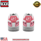 Bruno Mars x Ros? APT Limited Pink Air Force 1 Running Sneakers Shoes