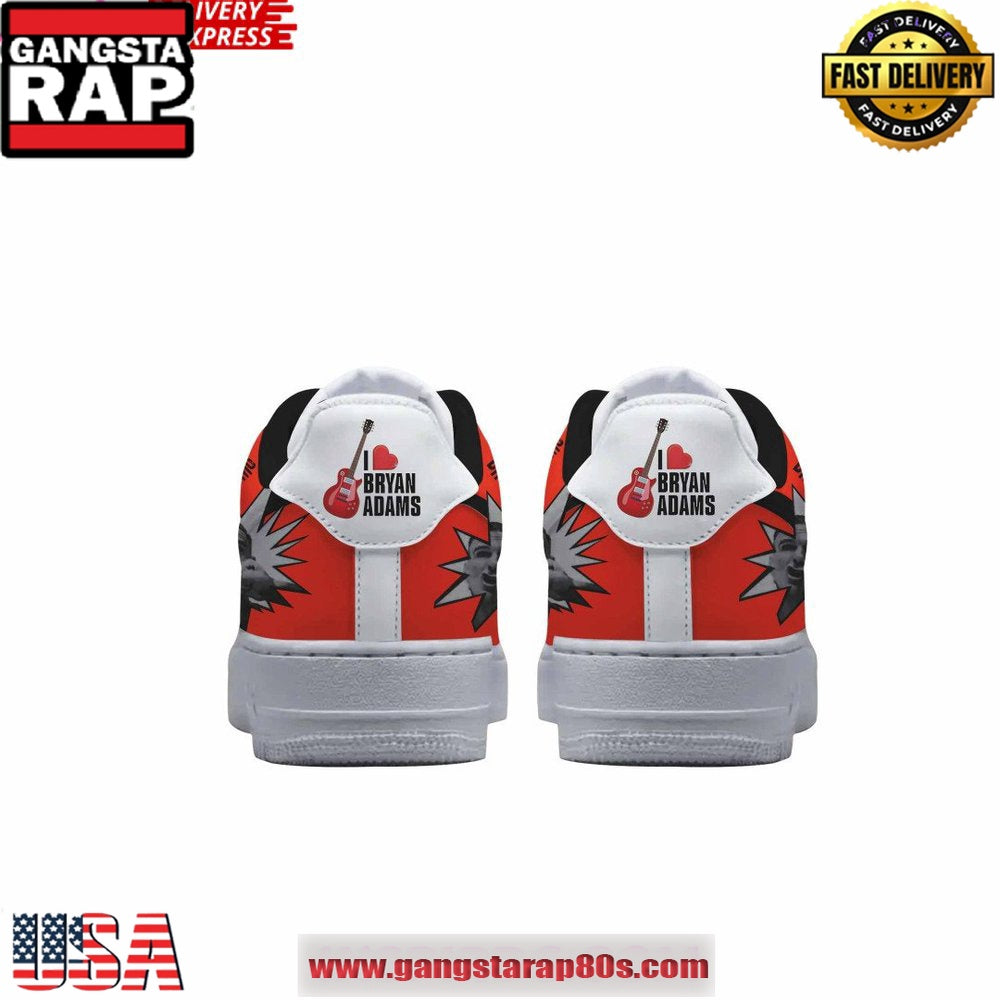 Bryan Adams Roll With The Punches 2025 Air Force 1 Running Sneakers Shoes