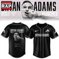 Bryan Adams Roll With The Punches Tour 2026 2027 Signed Graphic Baseball Jersey