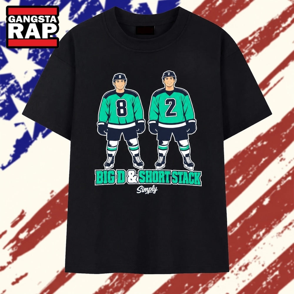 Bryan Woo Big D And Short Stack T Shirt