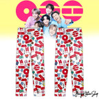 BTS 2026 Comeback Cartoon Characters For Fans Satin Pajamas Set