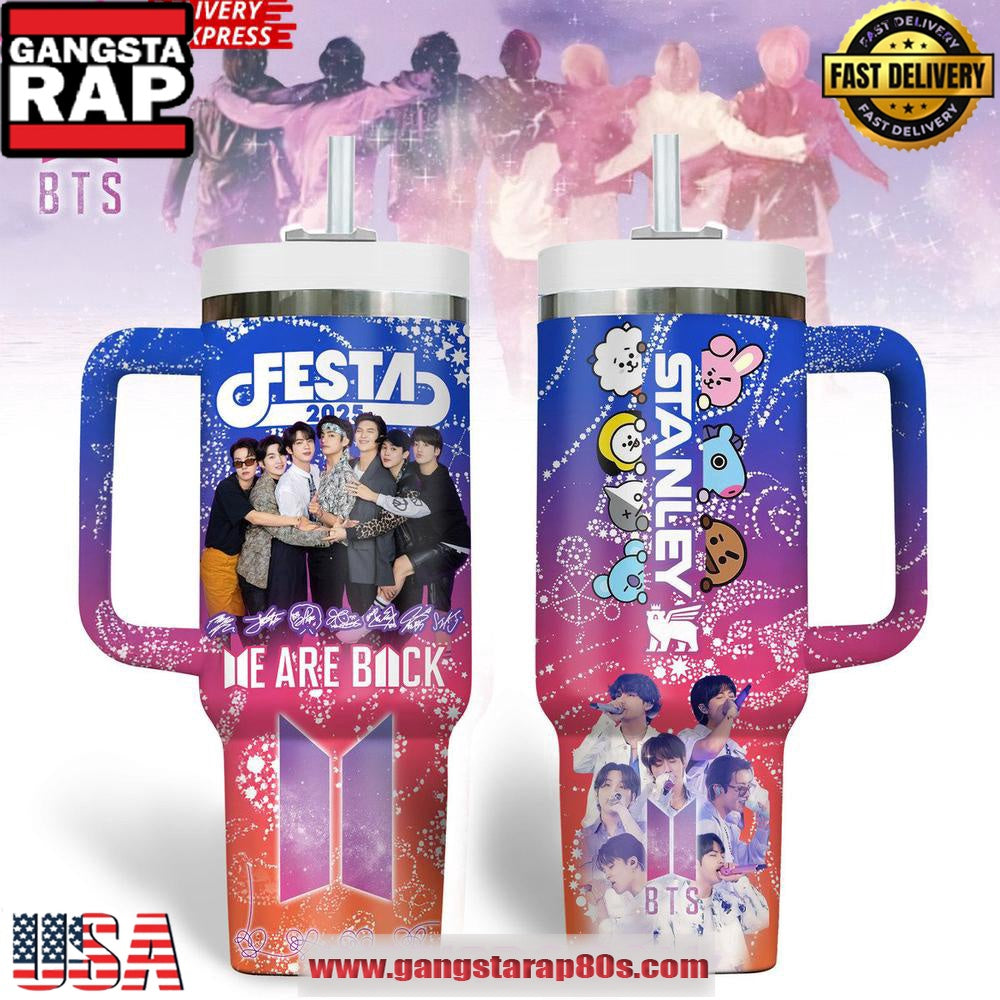 BTS Festa 2025 Stanley Tumbler Cup 40oz