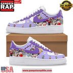 BTS Purple Christmas Holiday Special Air Force 1 Running Sneakers Shoes