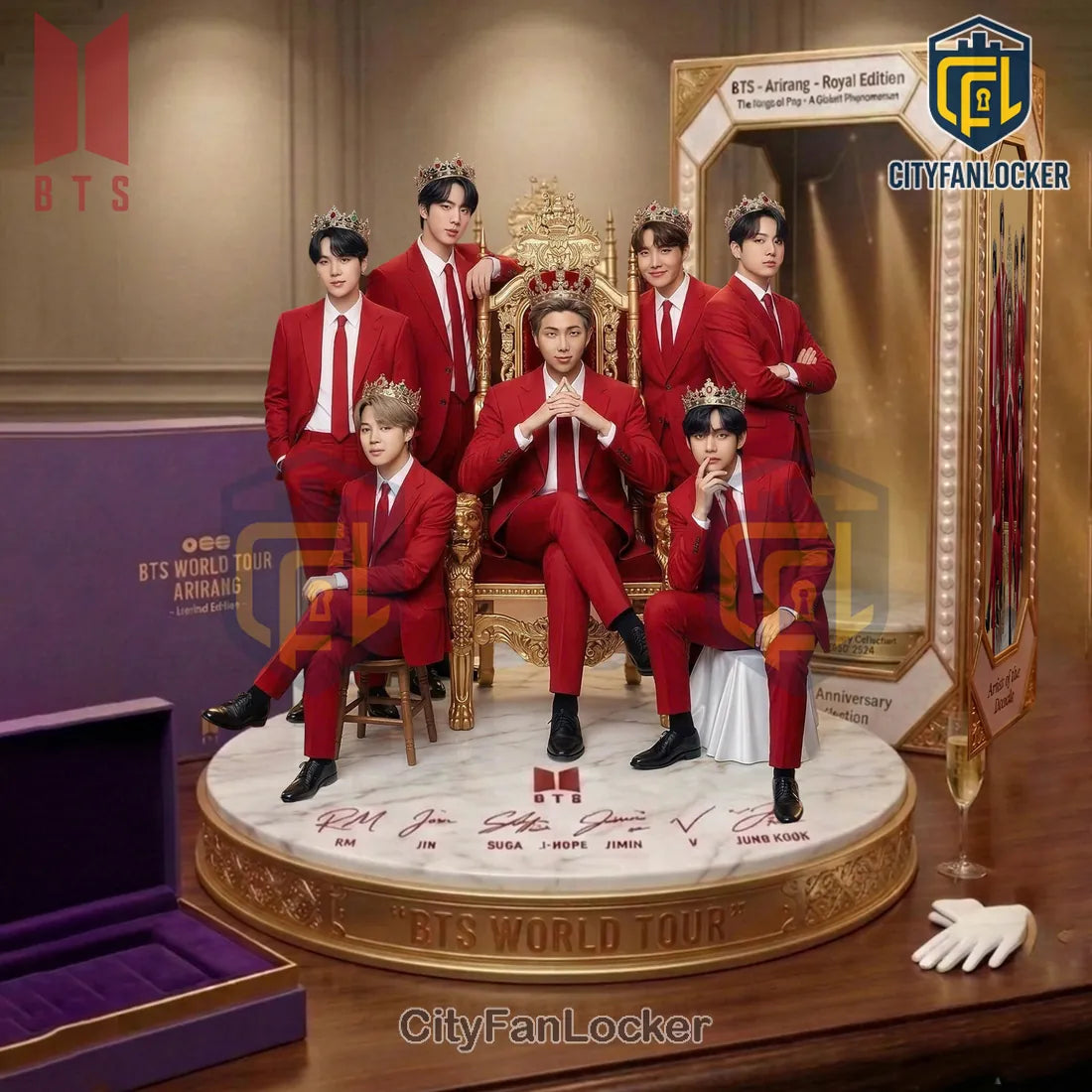 BTS World Tour Commemorative Acrylic Plaque 2026
