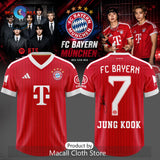 BTS x FC Bayern Munich Jung Kook Signature Soccer Jersey