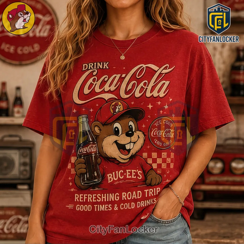 Buc-ee’s x Coca-Cola Vintage Red T-Shirt