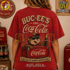 Buc-ee’s x Coca-Cola Vintage Red T-Shirt