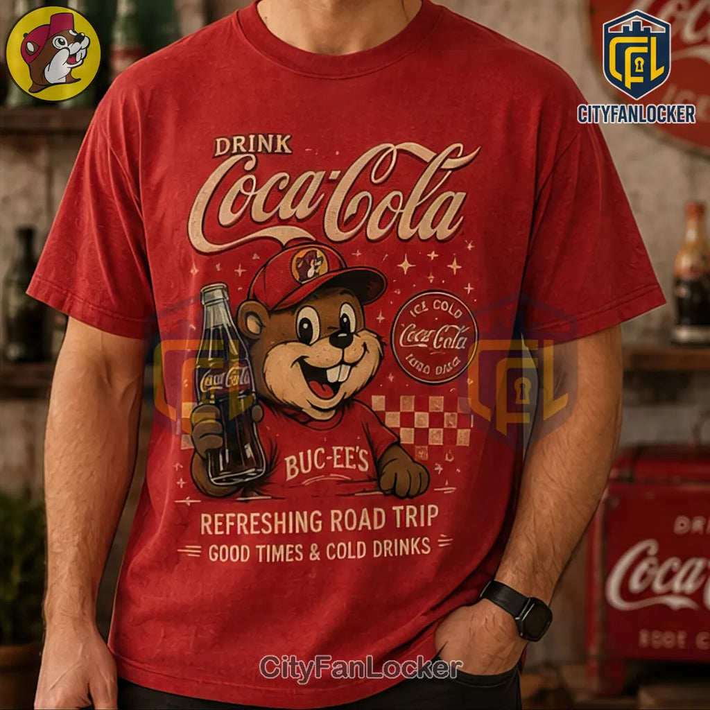 Buc-ee’s x Coca-Cola Vintage Red T-Shirt