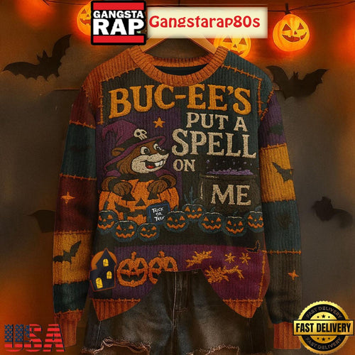 Buc-ee’s Put A Spell On Me Halloween Special Ugly Sweater