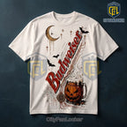 Budweiser King of Frights Skeleton Beer T-Shirt