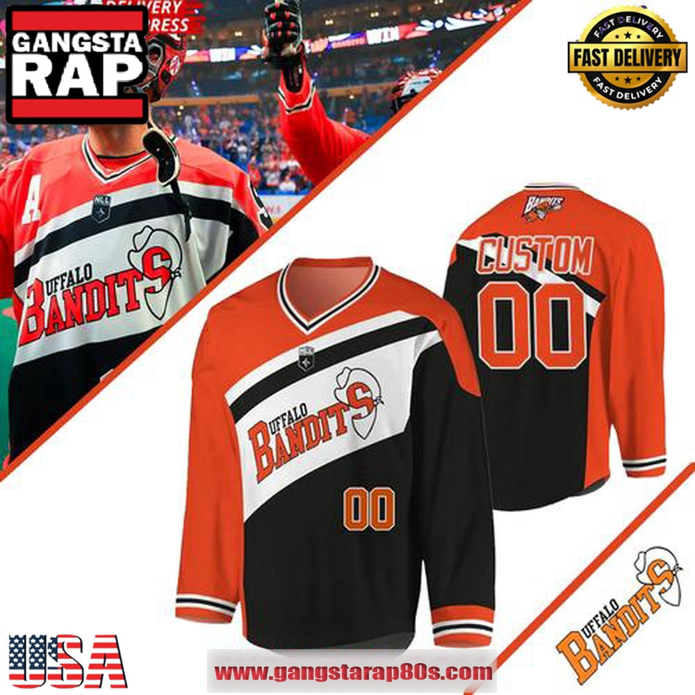 Buffalo Bandits 2025 NLL Cup Official Custom Hockey Jersey
