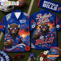 Buffalo Bills 2026 NFL Mascot Beach Vibes Summer Hawaiian Shirt