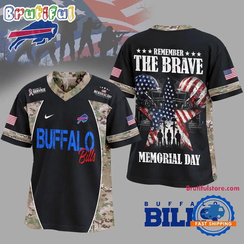 Buffalo Bills 2026 NFL Memorial Day New Design Football Jersey