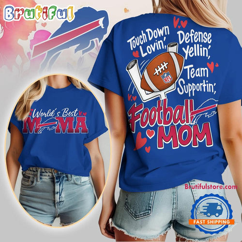 Buffalo Bills 2026 NFL Mother Day Football Mama All Over Print T Shirt