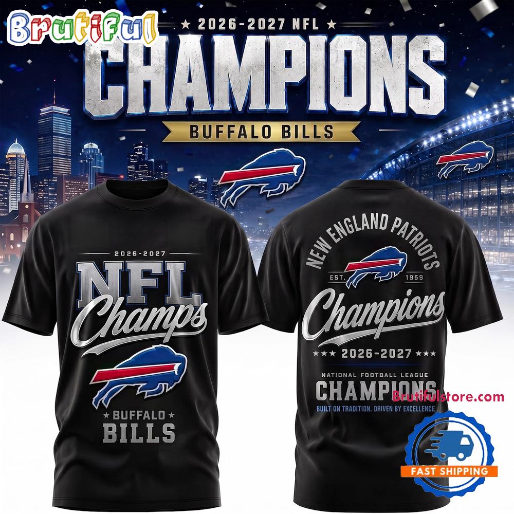 Buffalo Bills 2026-2027 NFL Team Champions 3D Shirt