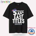Buffalo Bills 5 Straight Afc East Titles Our Time Is Now T Shirt