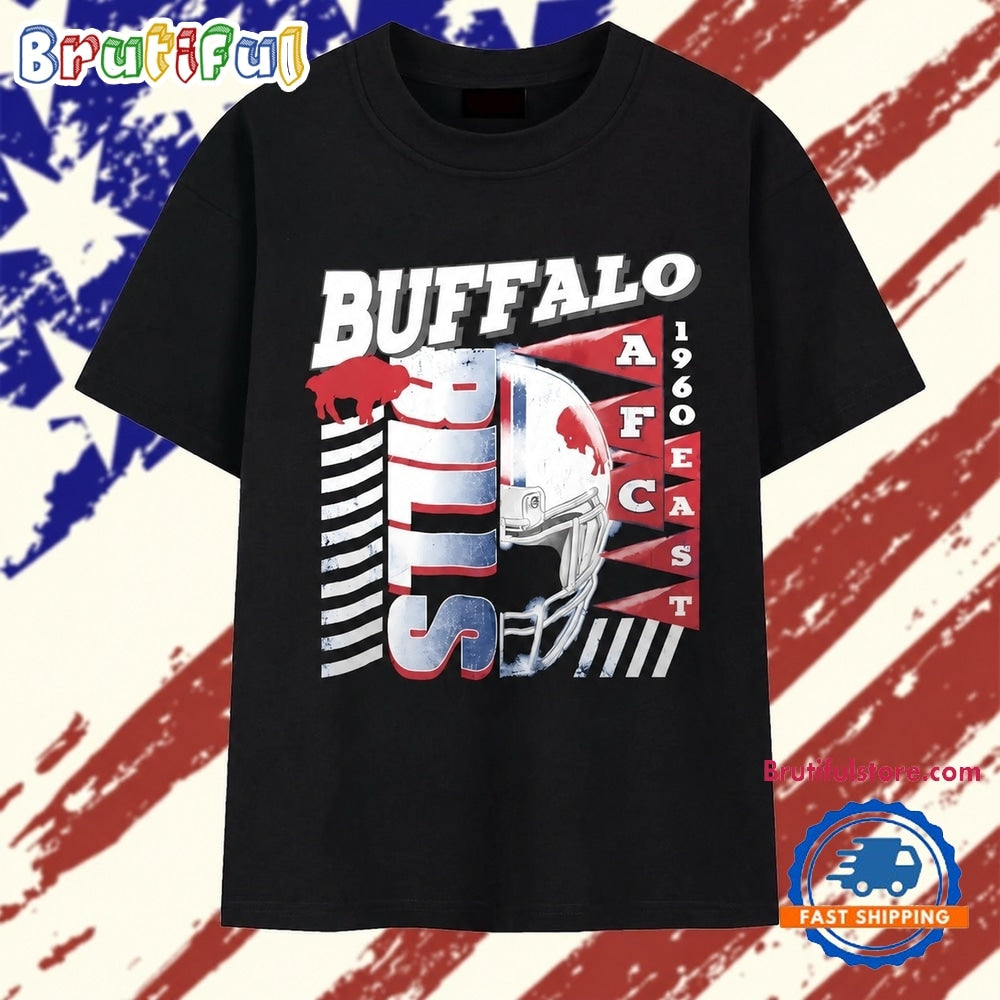 Buffalo Bills AFC East 1960 logo T Shirt