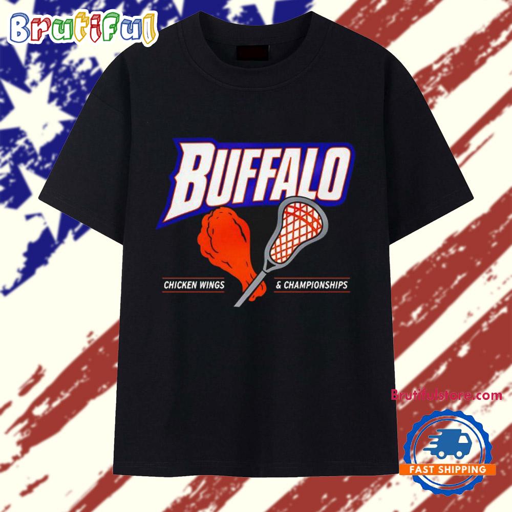 Buffalo Bills Chicken Wings and Championships T Shirt