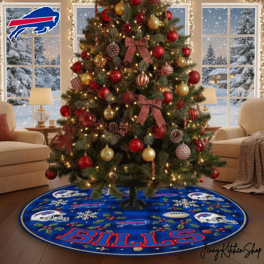 Buffalo Bills Christmas Tree Skirt