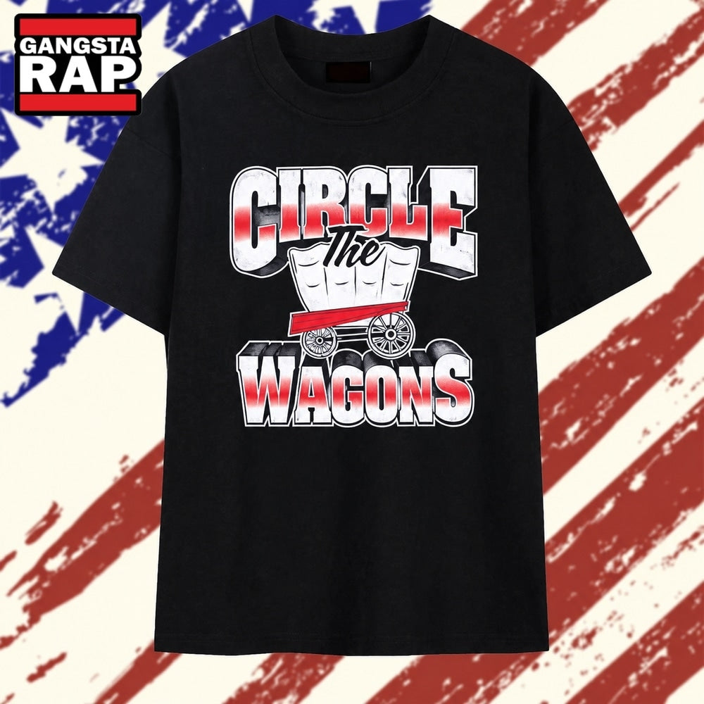 Buffalo Bills Circle The Wagons Graphic T Shirt
