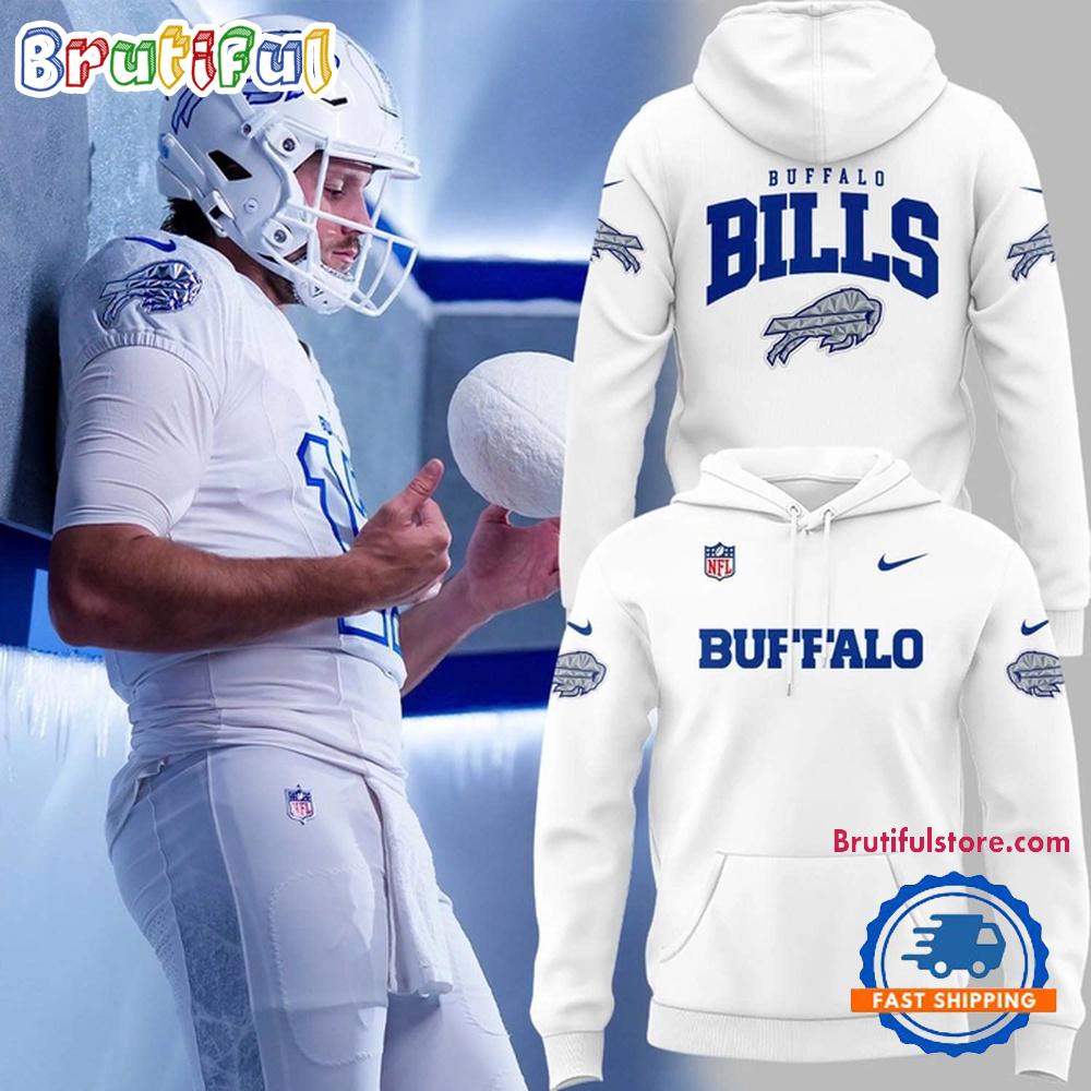 Buffalo Bills Cold Front Uniforms 2025 Hoodie T-Shirt