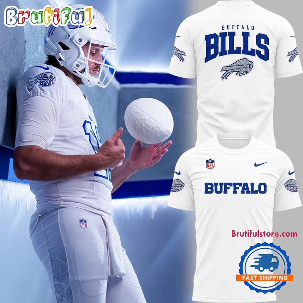 Buffalo Bills Cold Front Uniforms 2025 Hoodie T-Shirt