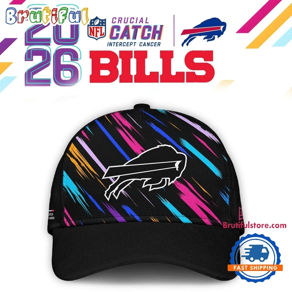 Buffalo Bills Crucial Catch 2026 Pink Limited Edition Classic Cap