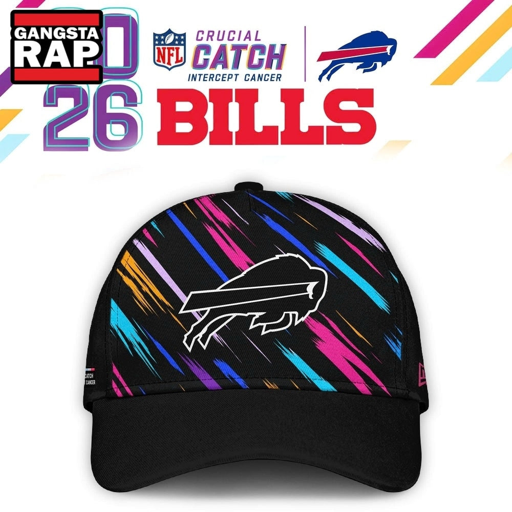 Buffalo Bills Crucial Catch 2026 Pink Limited Edition Classic Cap