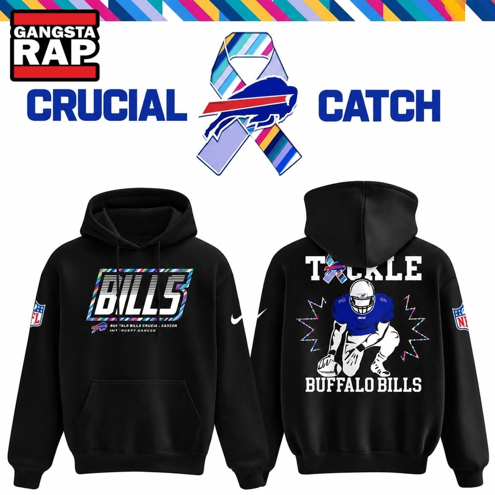 Buffalo Bills Crucial Catch Intercept Cancer 2026 Hoodie