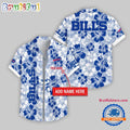 Buffalo Bills Flower Palm Tree Aloha Hawaii Shirt