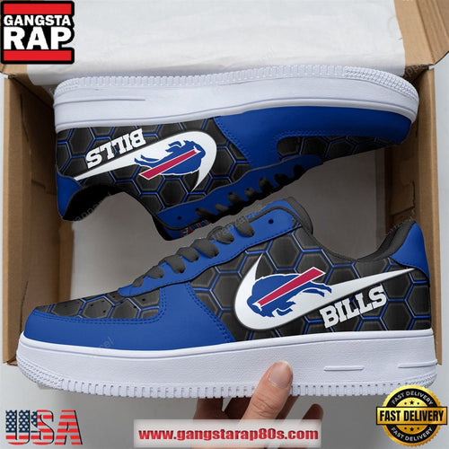 Buffalo Bills Football Air Force 1 Running Sneakers Shoes