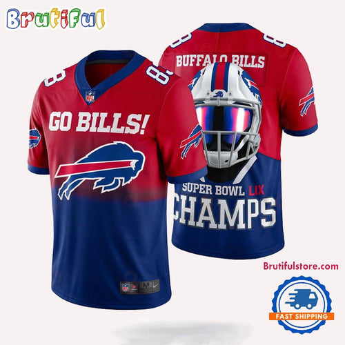 Buffalo Bills Go Bills Super Bowl 2025 Champions Football Jersey Shirt